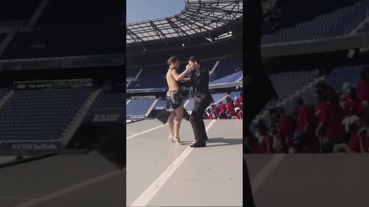 Soccer World Cup in RedBull Arena NJ (Argentine Tango) Alonso Guzman & Sarita Apel 2016
